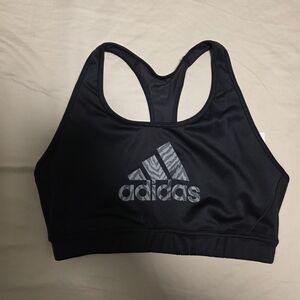 Adidas Women's Black Racerback Sports Bra